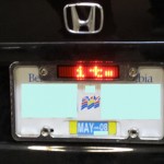 ePlate Digital License Plate Frame with scrolling LED screen gets dates