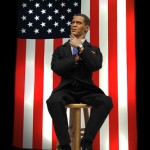 The Obama action figure with interchangeable ties
