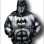Superhero full zip-up hoodies
