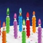 Yah they finally did it, so what, coloured flame birthday candles