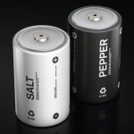 Salt and Pepper shakers that look like batteries are pretty sweet