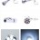 7 LED mini flashlight keychain