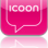 ICOON Personal Picture Global Dictionary uses icons for everything
