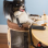 For that upper-class doggy, it's a Pet High-Chair