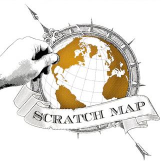 Scratch  on Scratch Map Another Trip To Scratch Off The List With This Way Cool