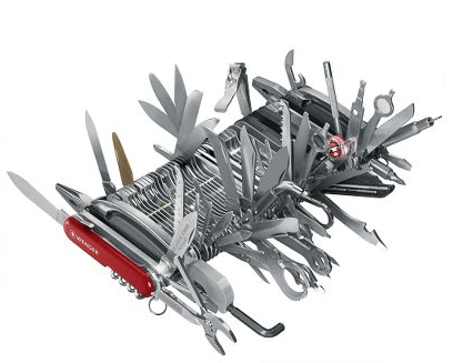 The complete all-in-one swiss army knife