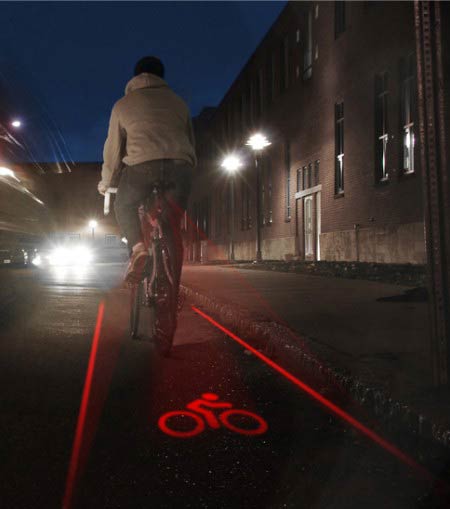 Bike Lane Projector