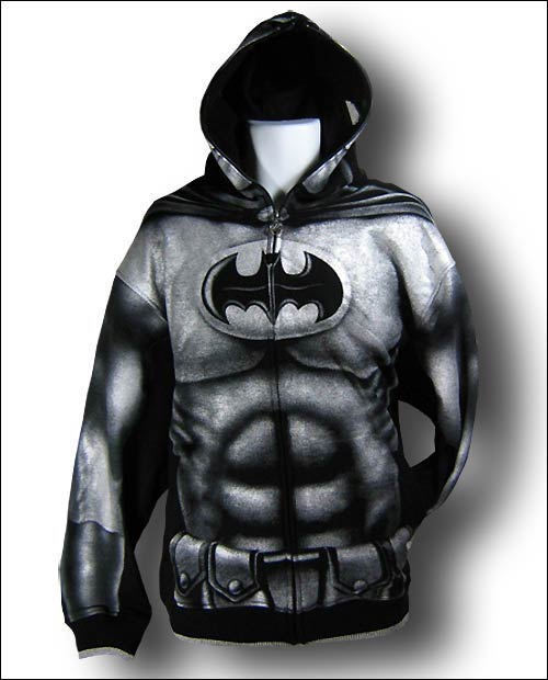 Batman Full Zip Up Hoodie