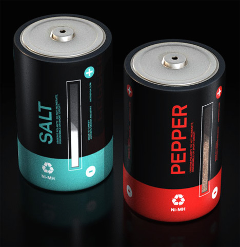 Salt and Pepper Batteries