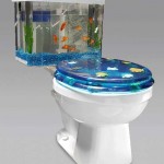 I want this yesterday. A Fish Tank Toilet