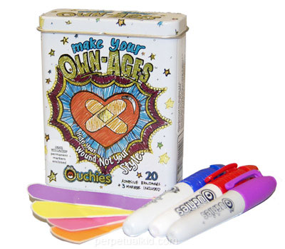 Make your own bandages band-aids kit