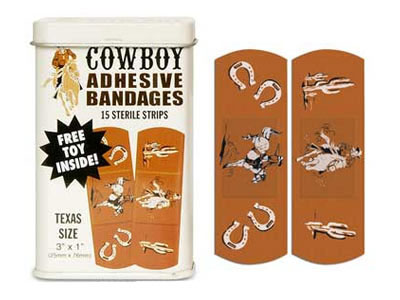 Cowboy Adhesive Bandages Band-aids