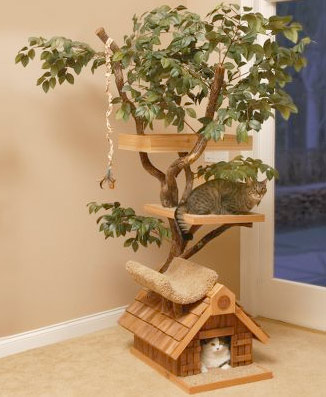 Feline Tree House