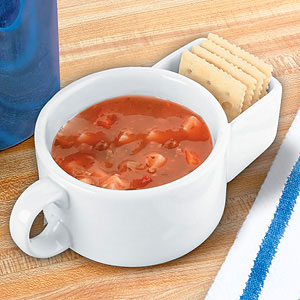 Soup and Crackers Mug