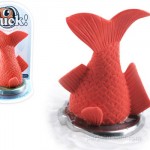 No fish were harmed in the making of this Goldfish Bathtub Plug