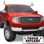Truck Antlers do not fool reindeer in the slightest