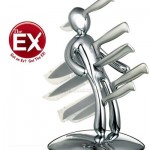 Take a stab at gift giving with the Ex Voodoo Knife Set Holder Thingy