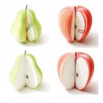 Get your teacher an apple she can write on. The Kudamemo Fruit Notepad