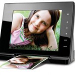 Digital Picture Frame with a built-in scanner is pretty sweet