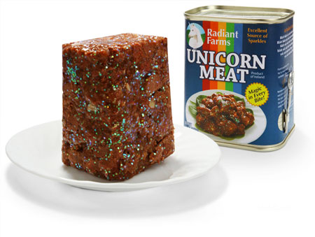 canned unicorn meat