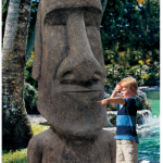 Life-size Easter Island Monolith Statues for sale