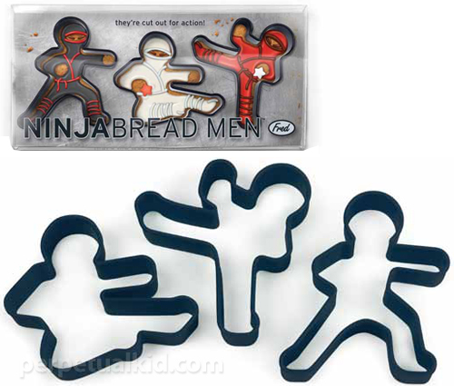 ninjabread men cookies