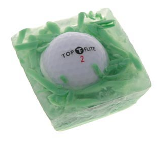 In The Rough Golf Ball Soap