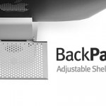 Hide things in the back with the iMac BackPack™
