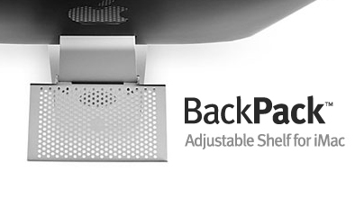 imac backpack adjustable shelf