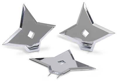 ninja throwing star push pins