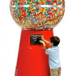 There’s no such thing as too big. It’s the 14,450 Gumball Machine
