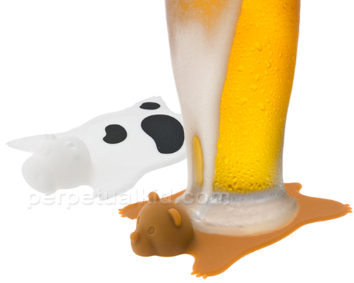 Milky Cow Silicone Coasters