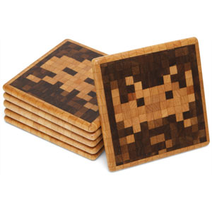 Space invaders Drink Coasters