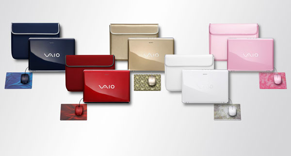 Sony Vaio Colours