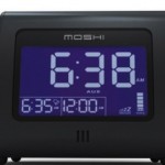 Super Uber Cool. It’s Moshi, an alarm clock with excellent table manners