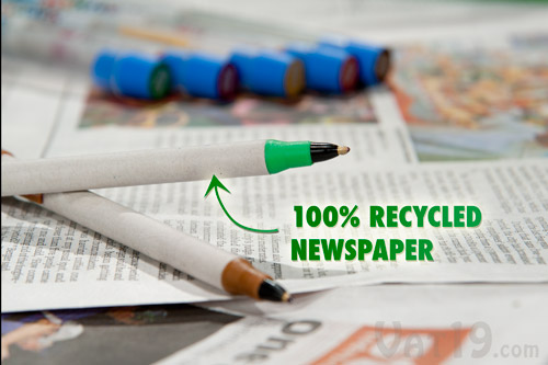 Holiday Scented Smens Recycled Newspaper