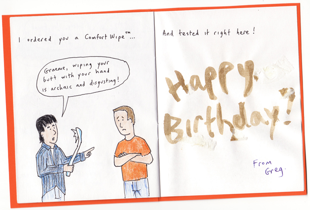 One More Gadget Birthday Card Page 6