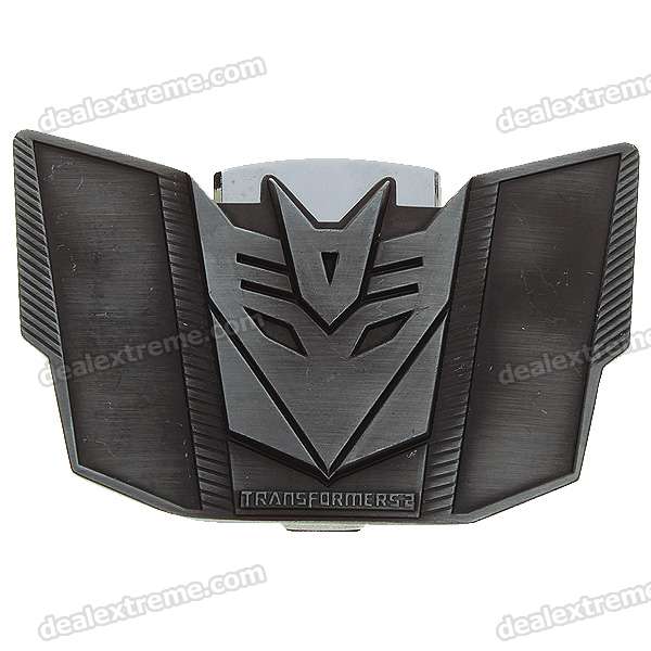 Decepticons Belt Buckle and Lighter