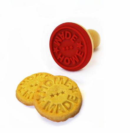 Home Made Rubber Cookie Stamper