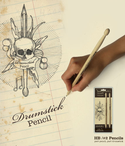 Drumstick Pencils