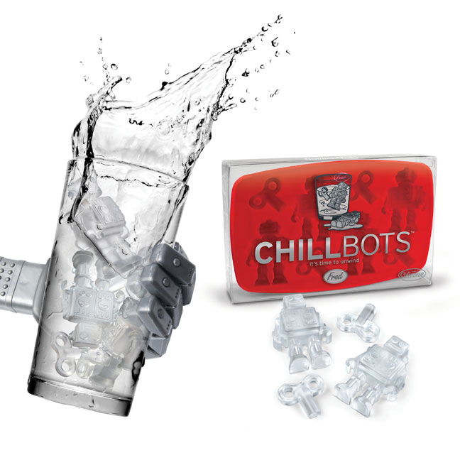 One More Gadget Chillbots Ice Cube Tray
