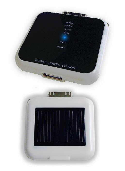 Solar Powered Battery for iPod and iPhones