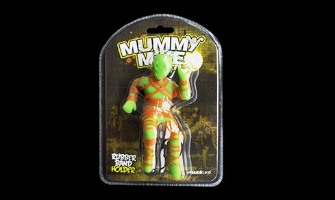 Mummy Mike Rubber Band Holder