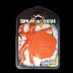 Orange and spectacular, it’s the Splat Stan Drink Coaster