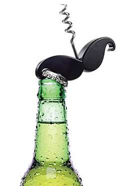 HandleBar Moustache Bottle Opener