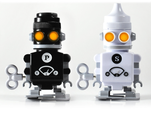 Salt and Pepper Robots