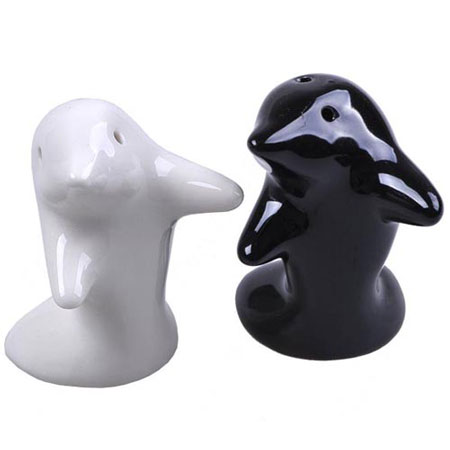 Hugging Dolphins Salt and Pepper Shakers