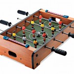 The second best thing you can do on a table, Table Top Foosball