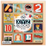 The perfect centerpiece for a block party, XYZ Alphabet Blocks