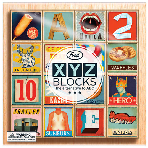 XYZ Alphabet Blocks